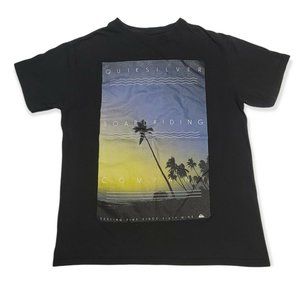 Quiksilver Boys Palm Trees Graphics T-Shirt